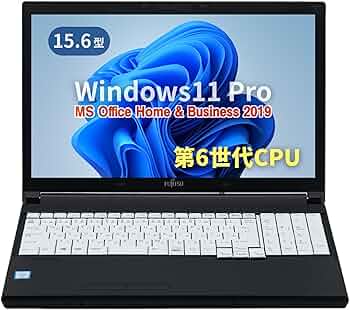 Windowsノート本体 jun Amazon.co.jp: 【整備済み品】ノートPC LIFEBOOK A576 /15.6型
